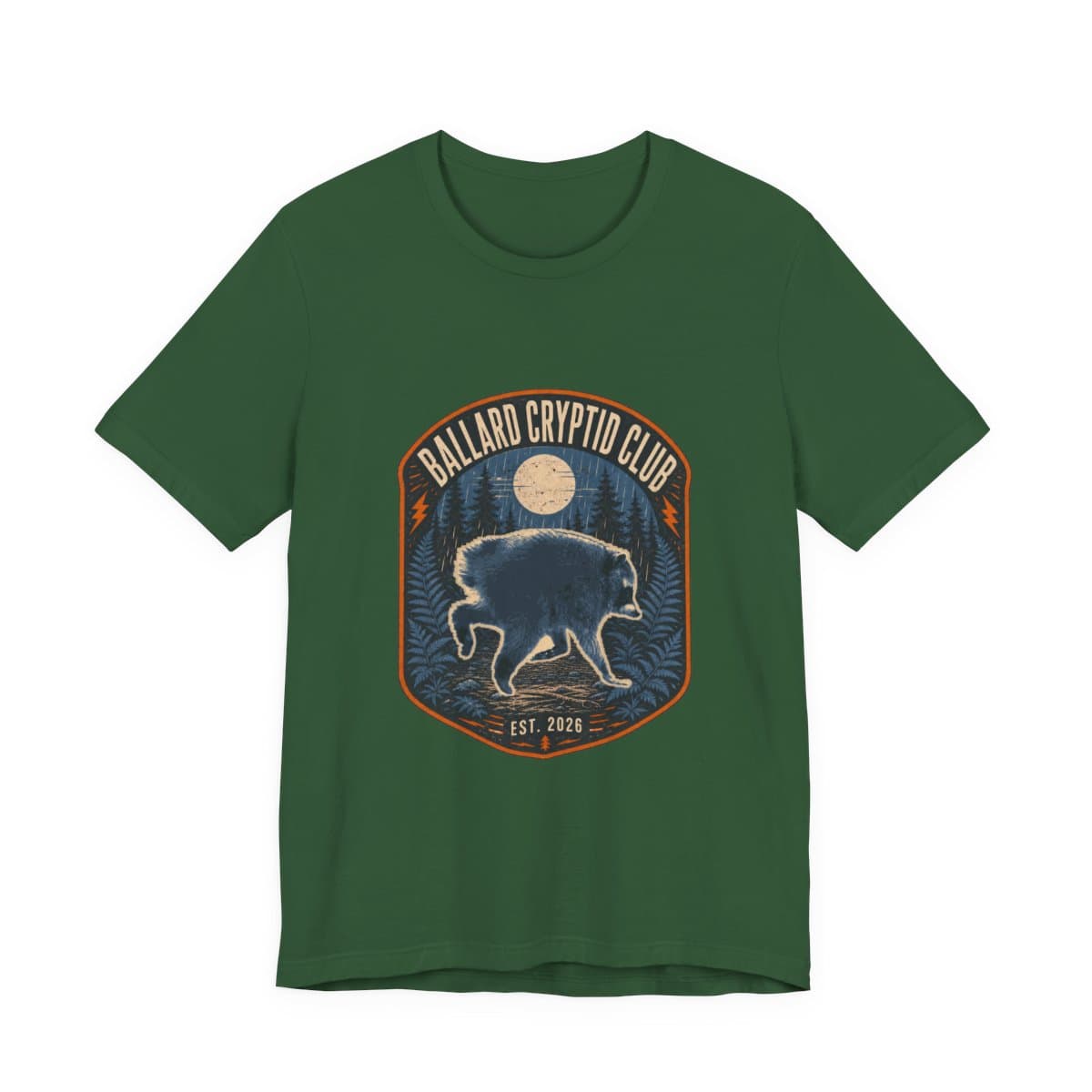 Jimothy — Ballard Cryptid Club Tee view 2