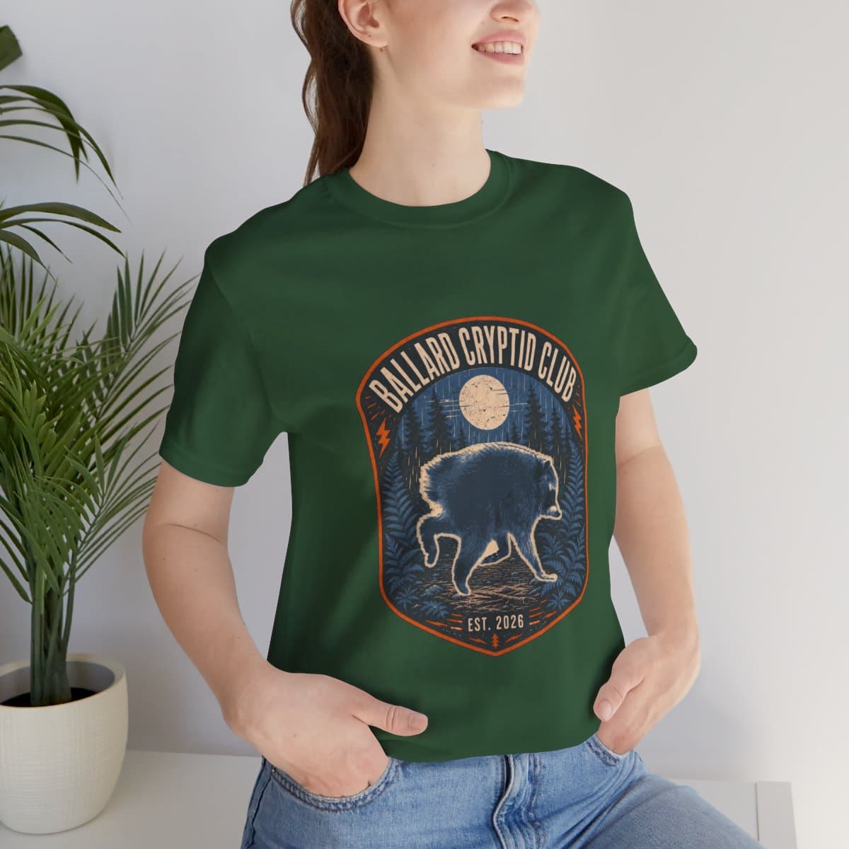 Jimothy — Ballard Cryptid Club Tee view 4