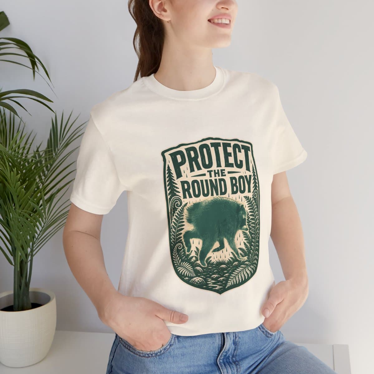 Jimothy — Protect the Round Boy Tee view 3