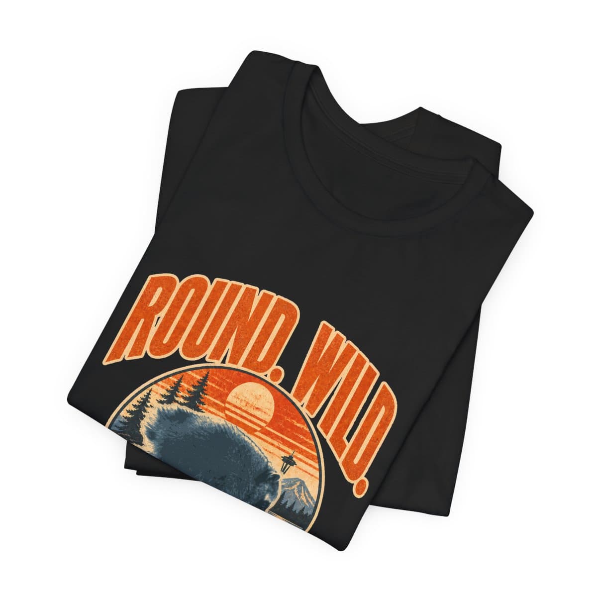 Jimothy — Round. Wild. Thriving. Tee view 3