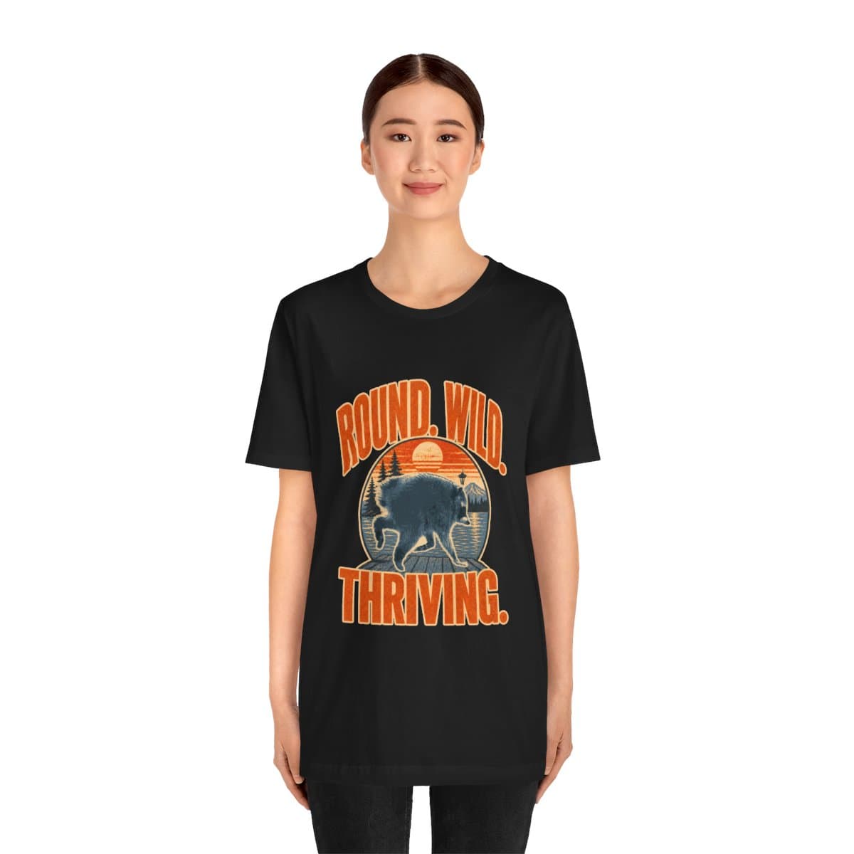 Jimothy — Round. Wild. Thriving. Tee