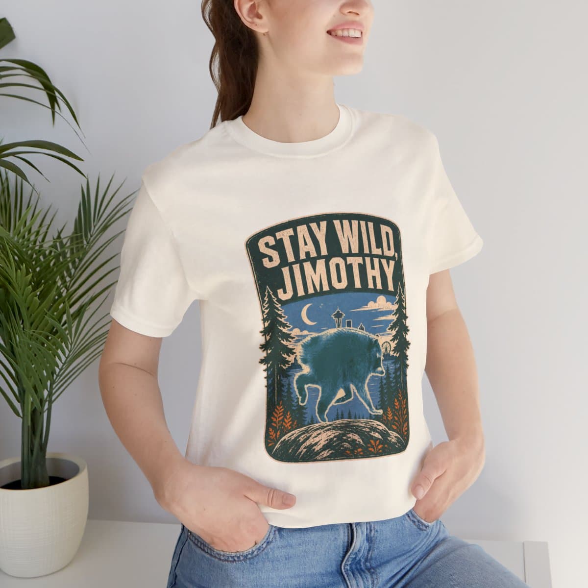Jimothy — Stay Wild, Jimothy Tee view 4